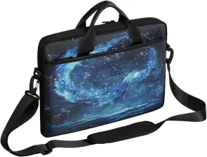 13-15 Inch Abstract Striped Handy Laptop Bag Colorful Striped Shoulder Laptop Bag For Work, School, Travel And More