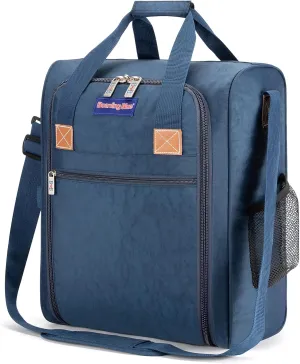 17X13X8 Inches JetBlus Airlines Personal Item Under Seat Duffel bag Suitable for Major Airlines including Spirit, Jetblue, Frontier, and American - Duffel Bag Design (Navy)