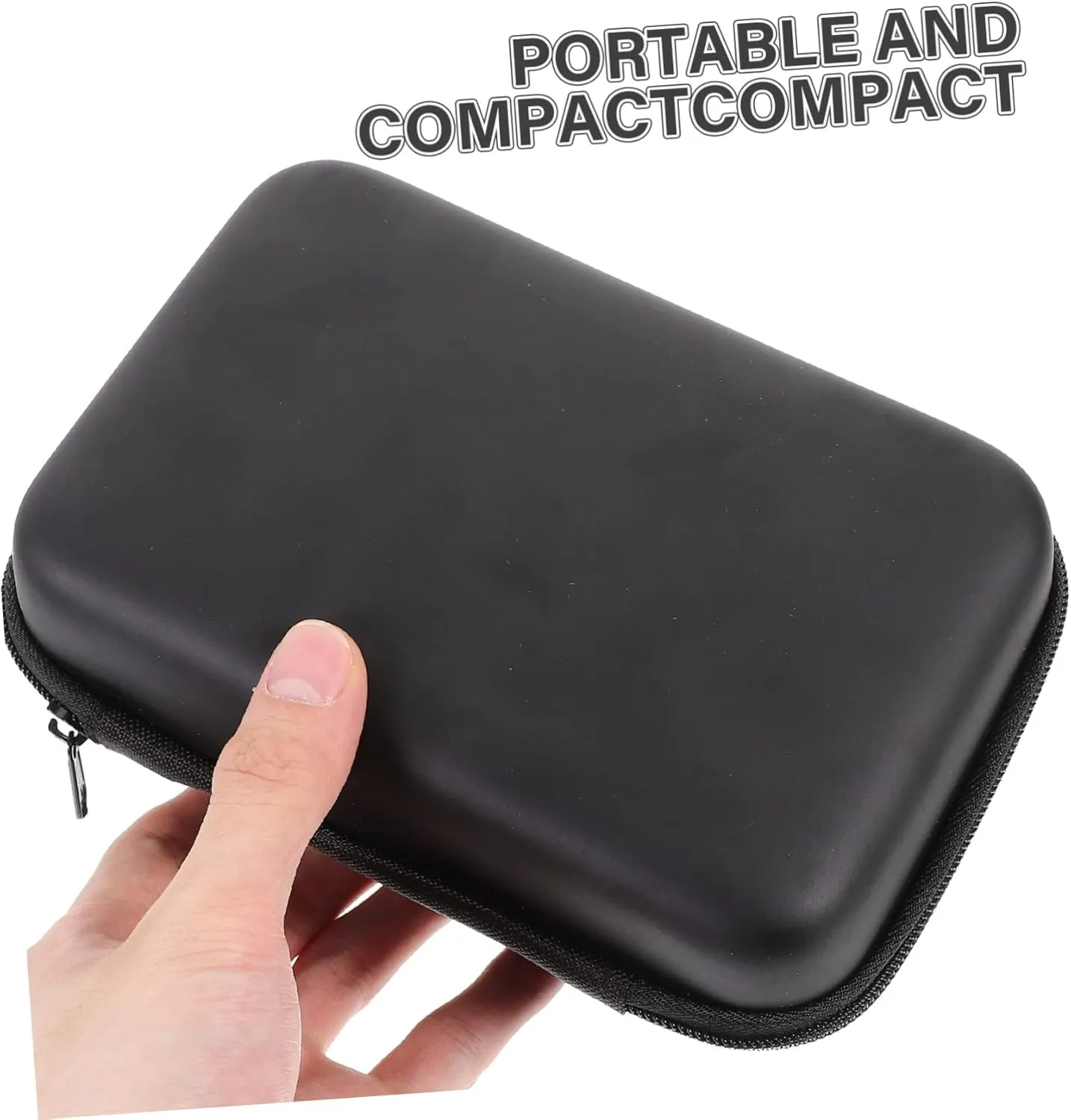 2pcs Storage Bag Travel Bags Travel Electronics Organizer Bag Electronics Travel Organizer Cassette Tape Case Charger Travel Case Zipper Case Camera Bag Data Line Nylon