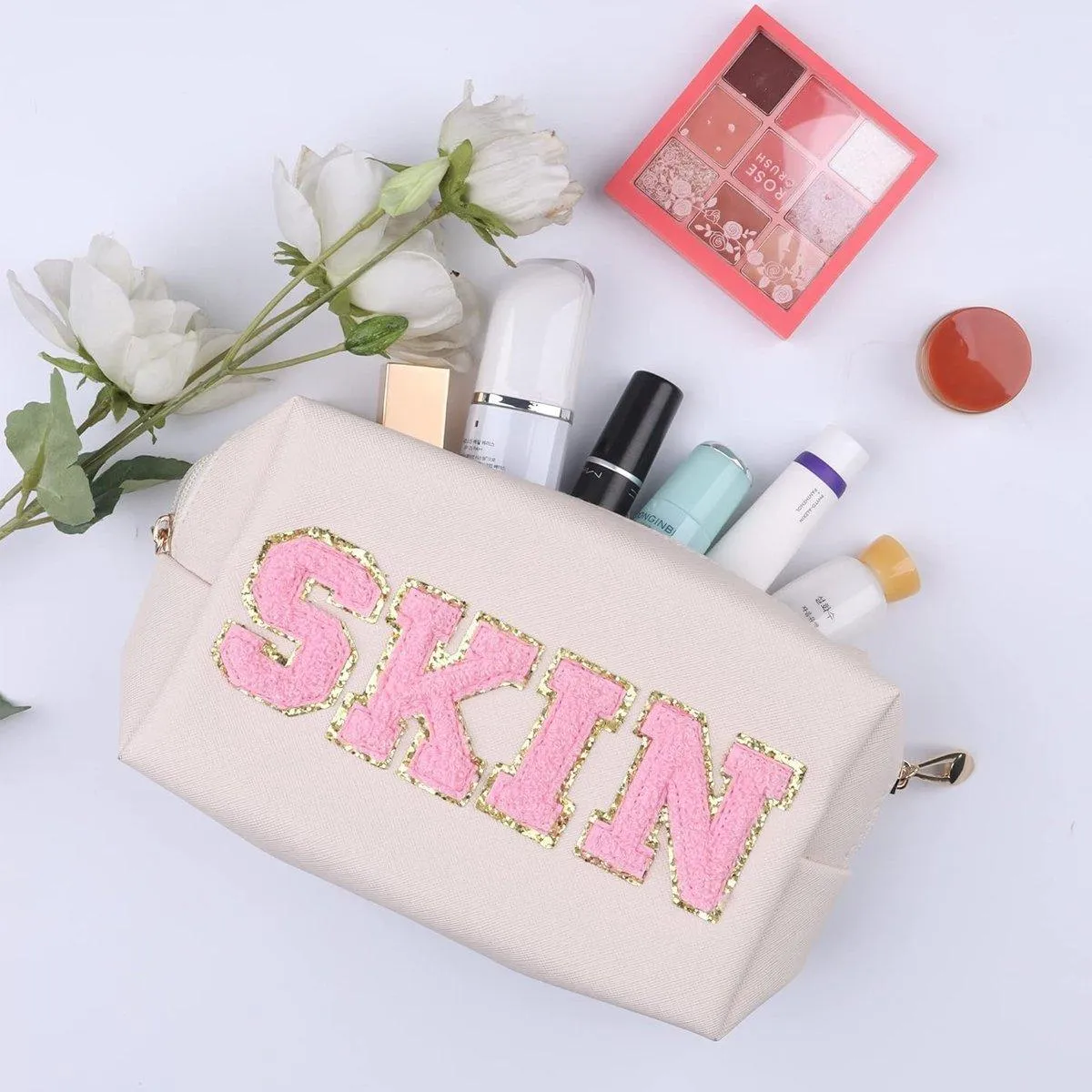 3PCS Waterproof Cosmetic Bag Large Capacity Toiletry Organizer Portable Bag