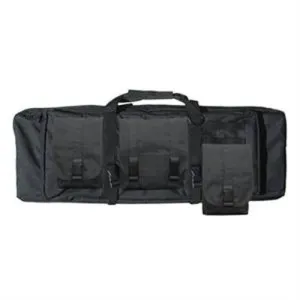42in Modular Tactical Rifle Case (3 Detachable Pouches) Color: Black