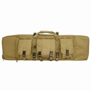 42" Modular Tactical Rifle Case (3 Detachable Pouches) Color: Tan