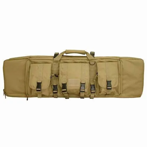 42" Modular Tactical Rifle Case (3 Detachable Pouches) Color: Tan