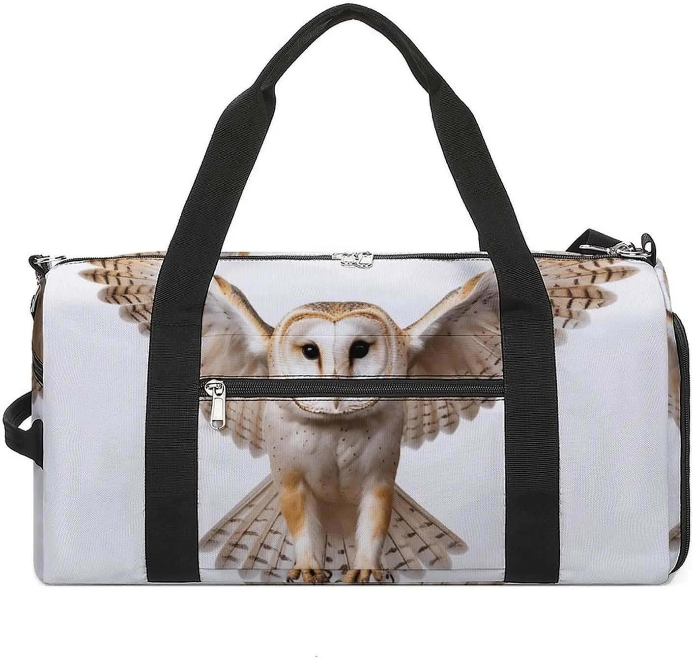 A Barn Owl Gym Bag for Men Women Water Resistant Duffle Bag Travel Lightweight Bag for Travel Sports