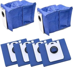A98I-12Pack Replacement Dust Bags,Compatible for Bobsweep, Ultravision Self-Emptying Robot Vacuum Cleaner,Disposable Dust Bag