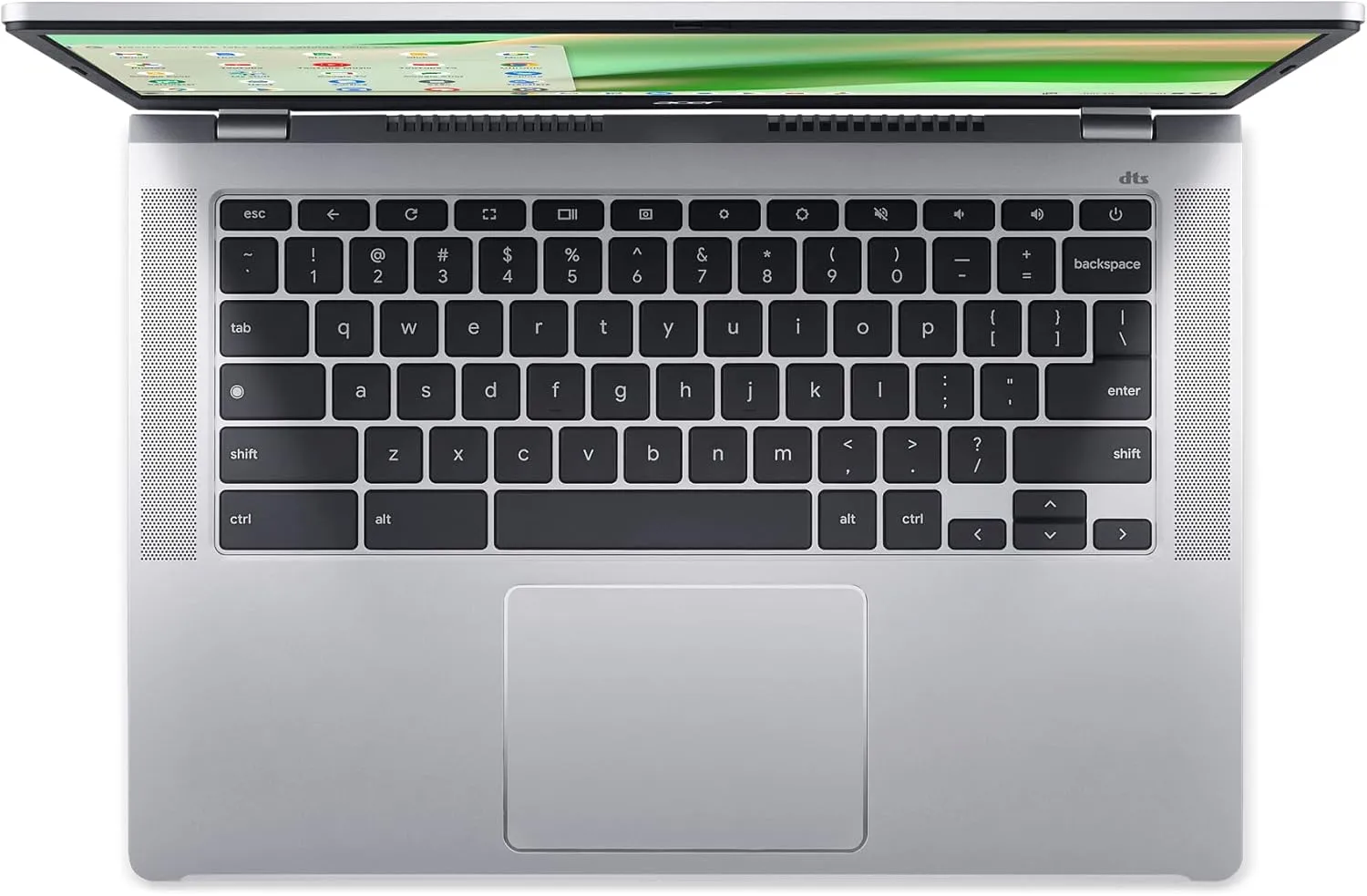 Acer Chromebook 314 CB314-4H-C2UW Laptop | Intel Processor N100 | 14" Full HD (1920 x 1080) IPS Display | 4GB LPDDR5 | 64GB eMMC | Intel Wireless Wi-Fi 6E AX211 | Chrome OS | Pure Silver
