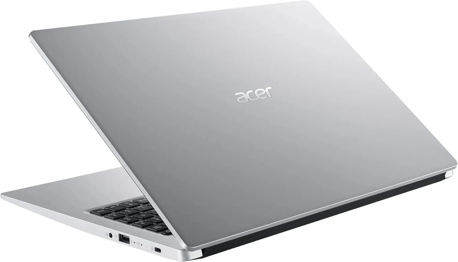 acer Laptop | Aspire 3 | 15.6" 1920 x 1080 IPS LED-Backlit | AMD Ryzen 5 3500U 4-Core | 8GB DDR4 | 512GB SSD | Windows 11 Pro | Wi-Fi 5 - Bluetooth 5-720p HD Camera - Pure Silver