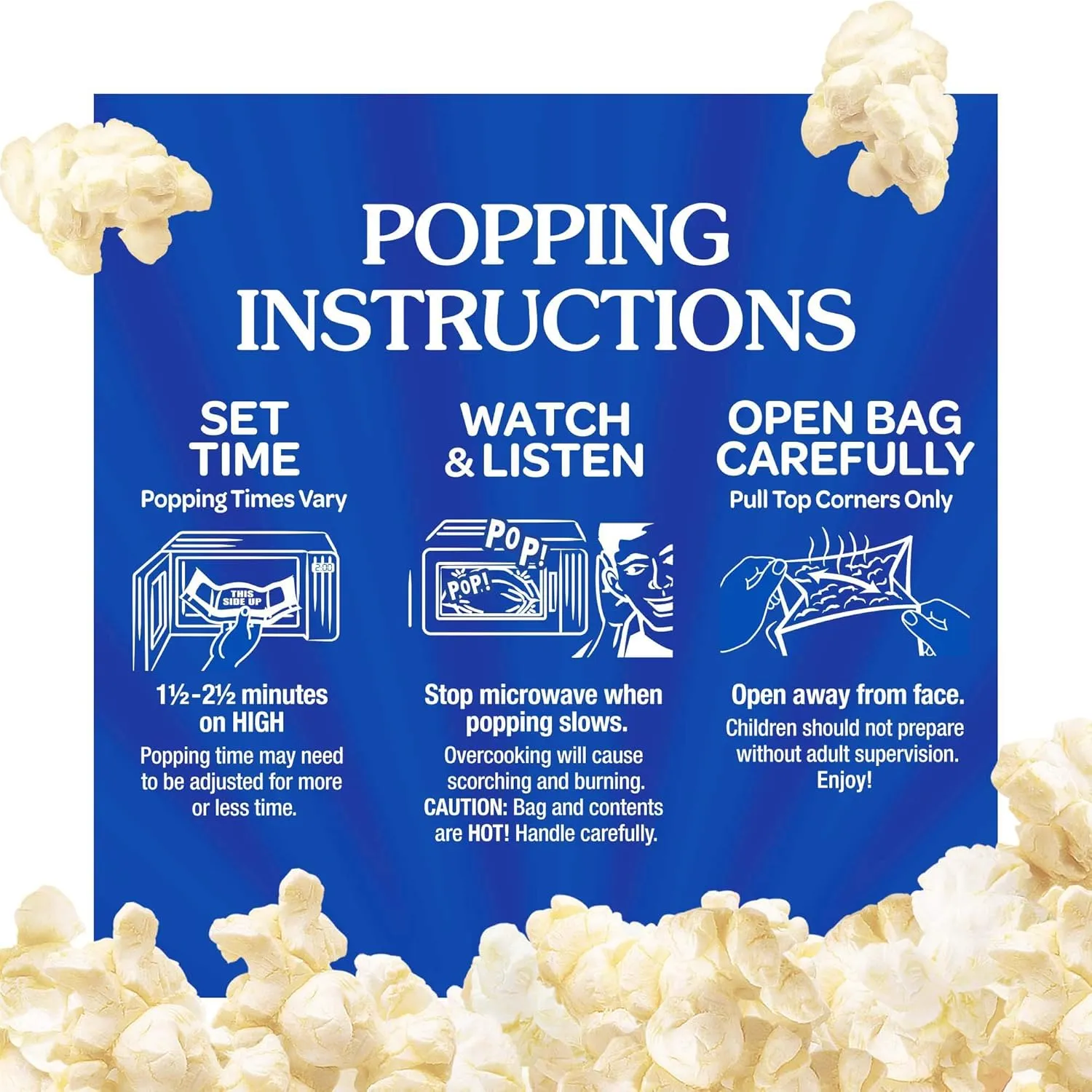 ACT II Kettle Corn Microwave Popcorn Bags, 6-Count (Pack of 6)