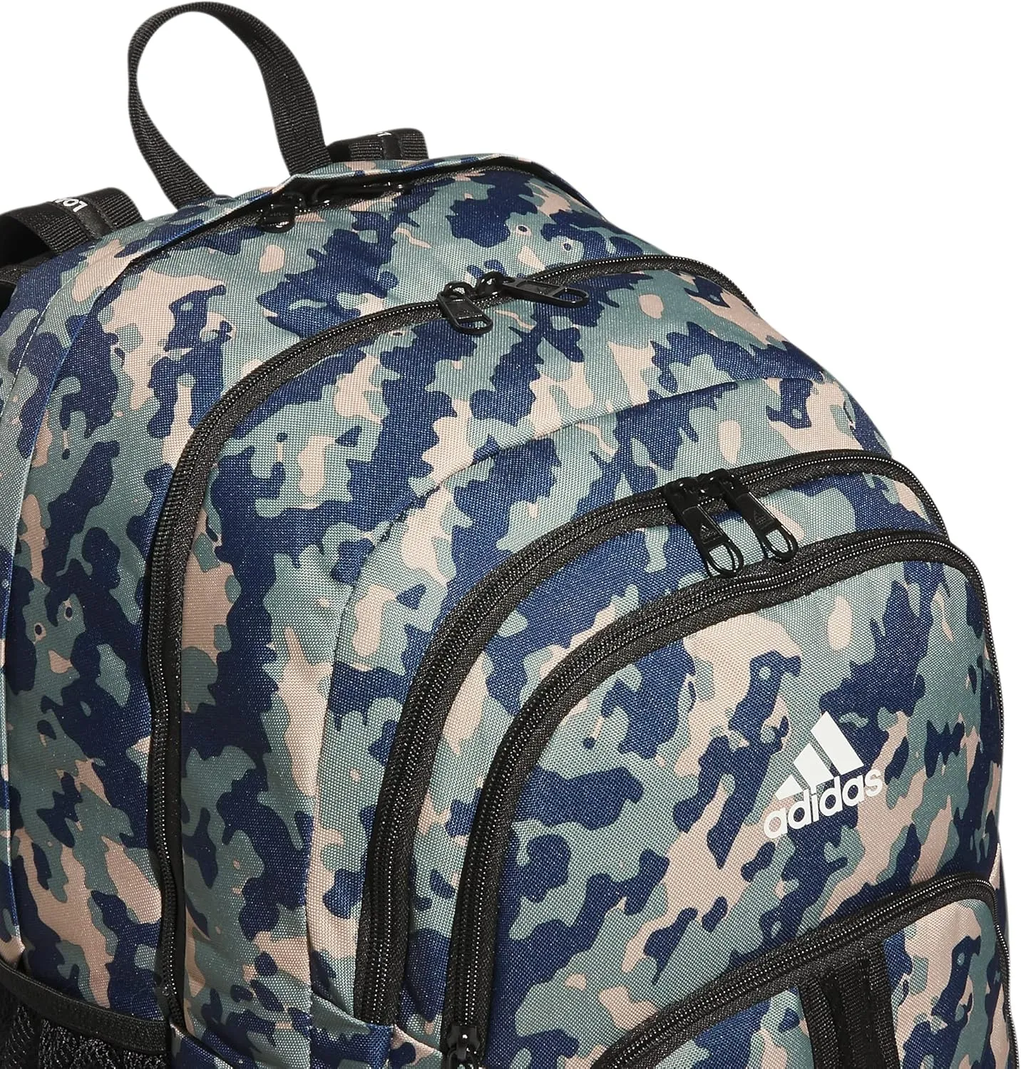 adidas Prime 6 Backpack, Essential Camo Crew Navy-Silver Green/Black, One Size