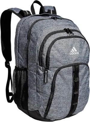 adidas Prime 6 Backpack, Jersey Onix Grey/Black/White, One Size