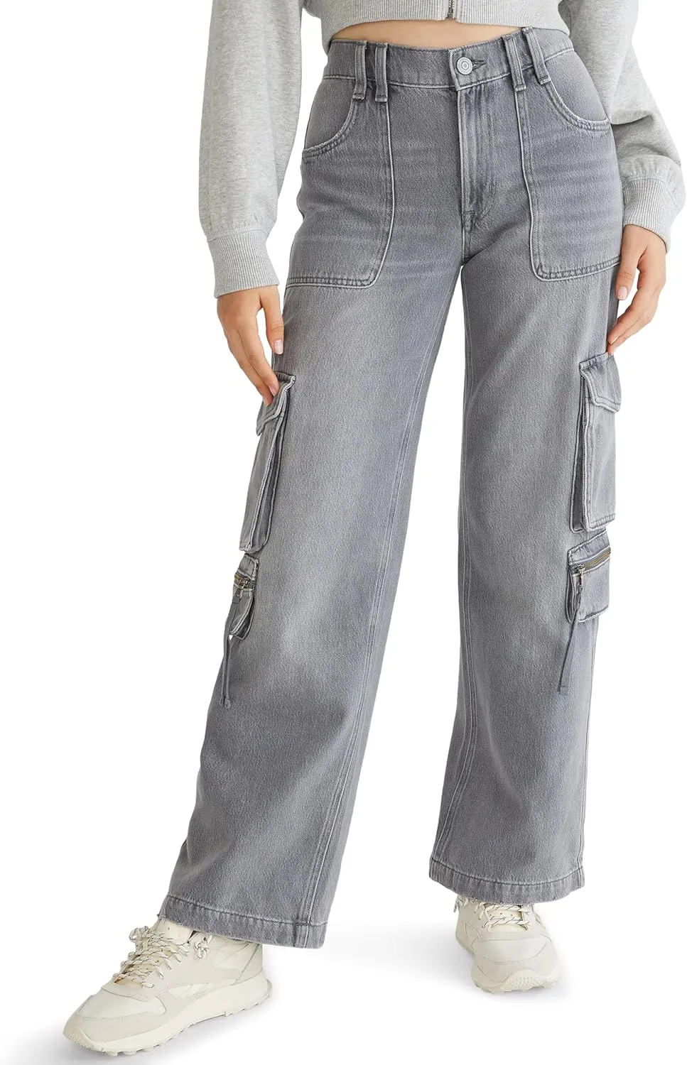 AEROPOSTALE Women's Utility Cargo Grey