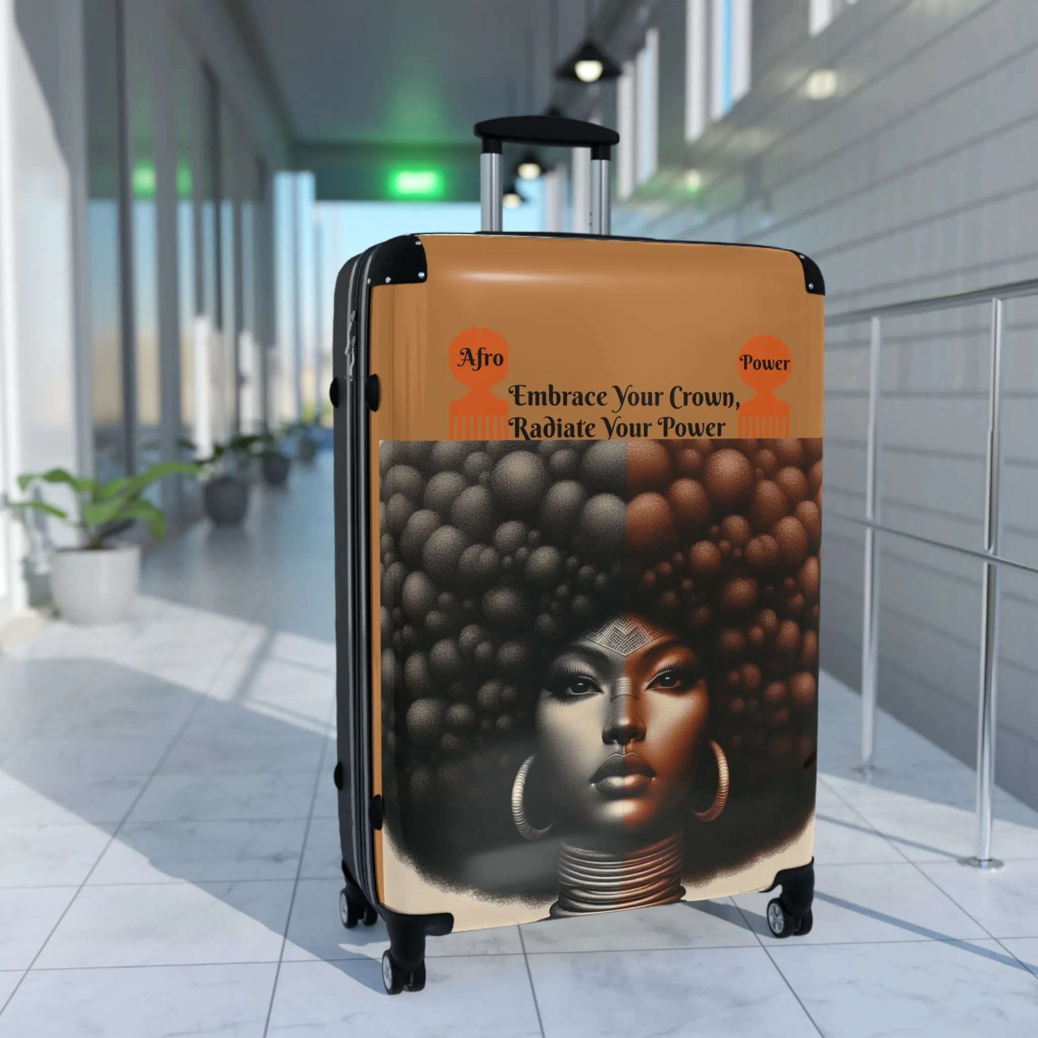 Afro Power Suitcases #AP5