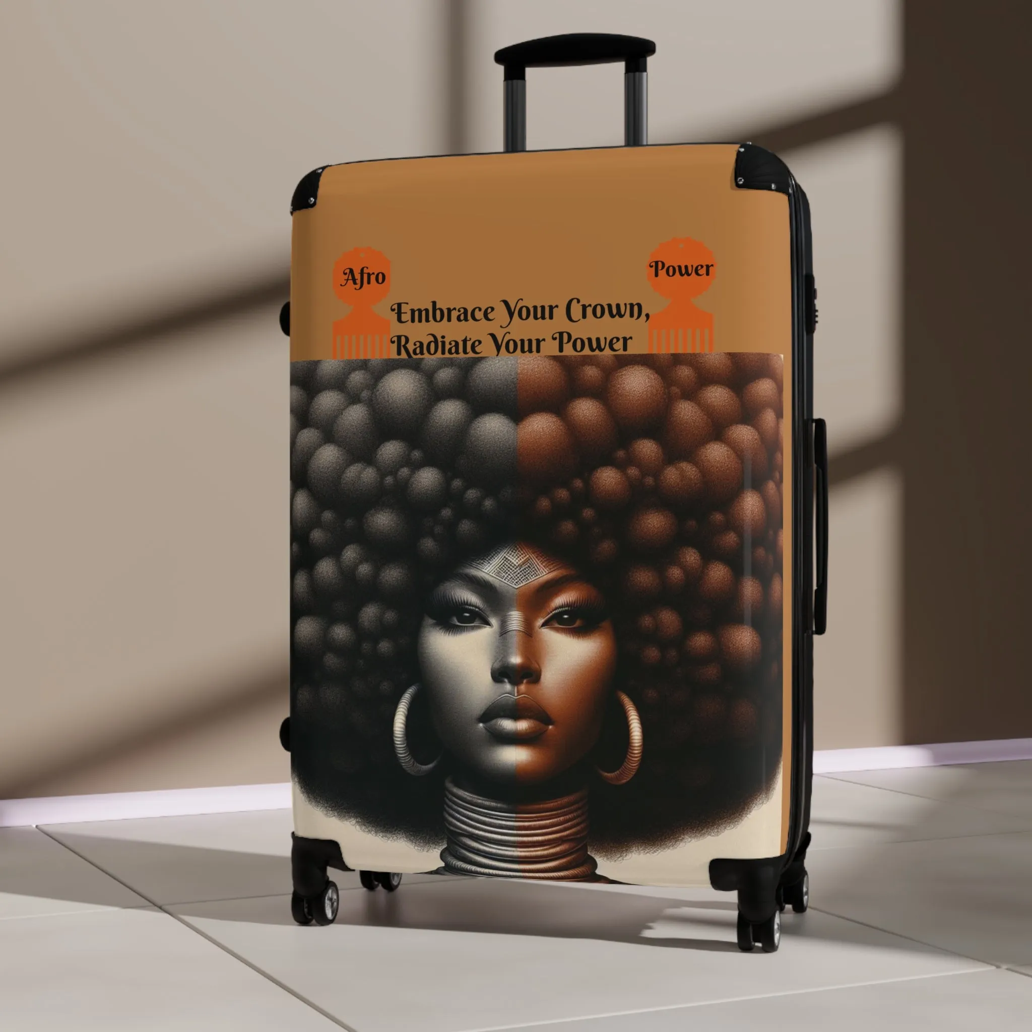 Afro Power Suitcases #AP5