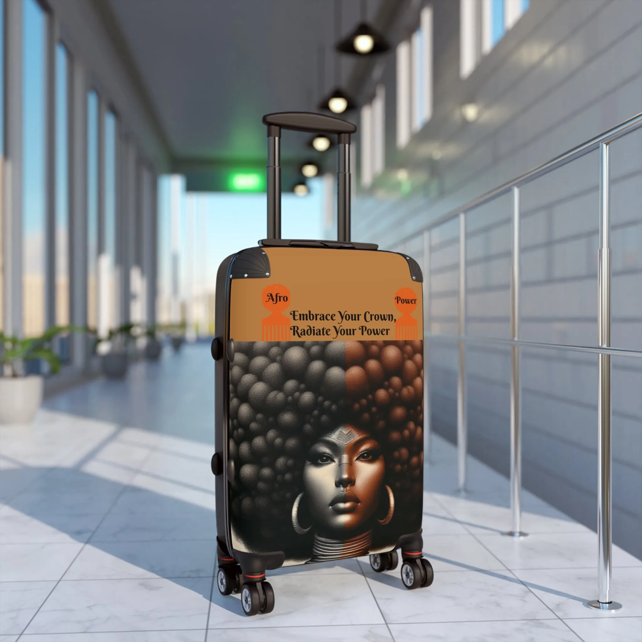 Afro Power Suitcases #AP5