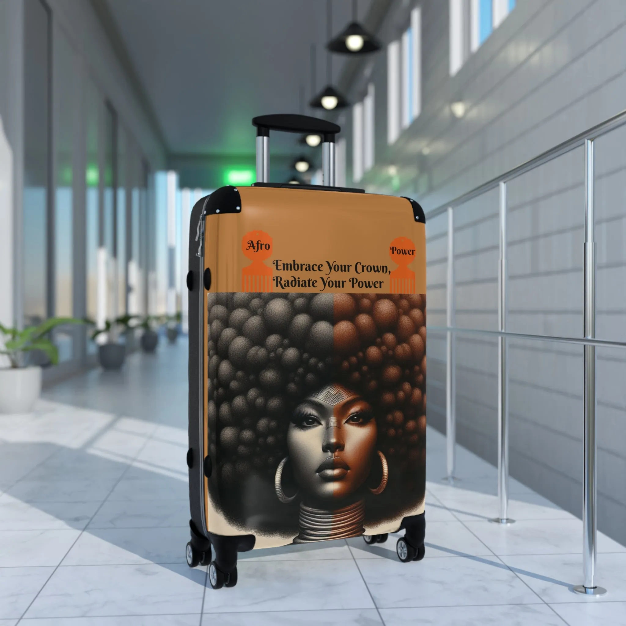 Afro Power Suitcases #AP5