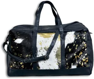 American Darling Duffel Hair On Genuine Leather Western Women Bag | Handbag | Leather Duffle Bag | Weekend Bag | Travel Duffel Bags | Duffel Bag for Women
