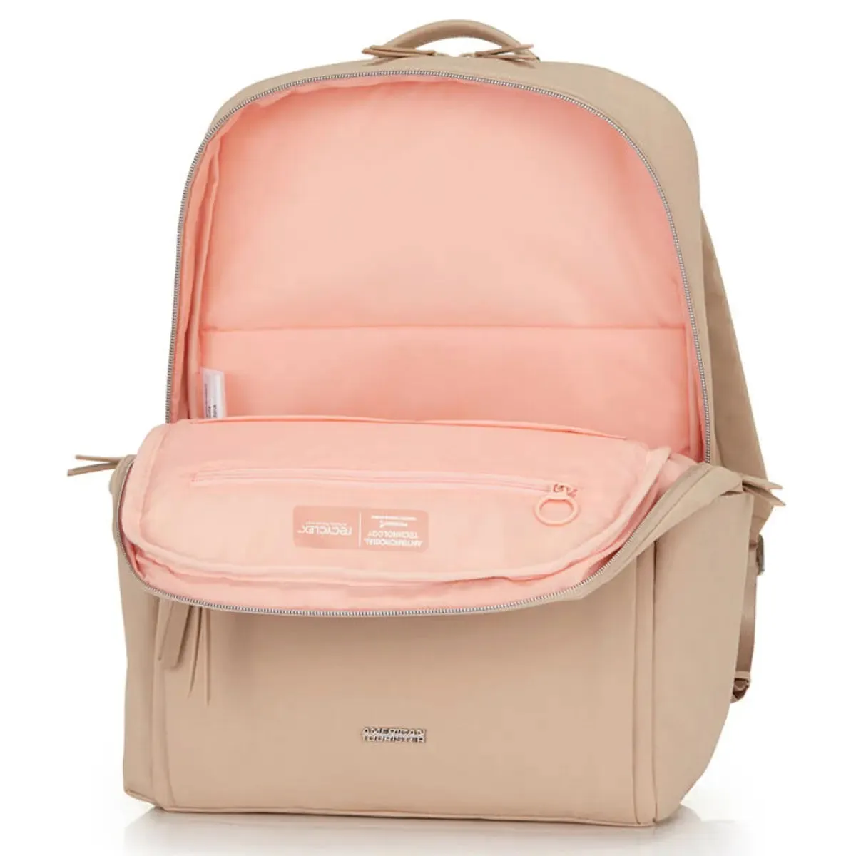 American Tourister Bridget 14" Laptop Backpack - Light Taupe