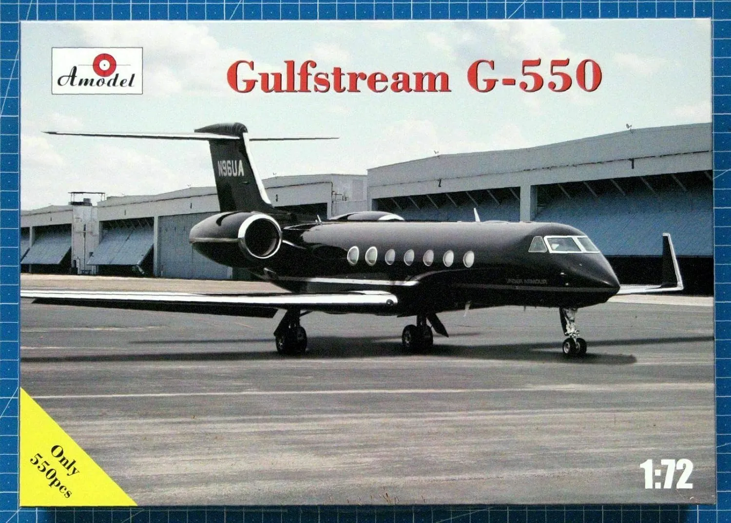 Amodel 72361-1/72 Gulfstream G-550 Business Class Airplane, Scale Model kit