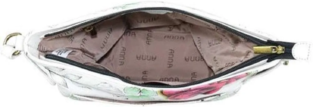 Anna by Anuschka Women's Hand Painted Genuine Leather Convertible Tote
