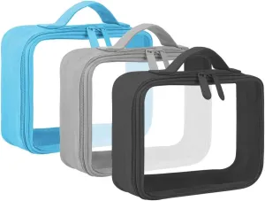 ANRUI TSA Approved Toiletry Bag,Clear Travel Bag