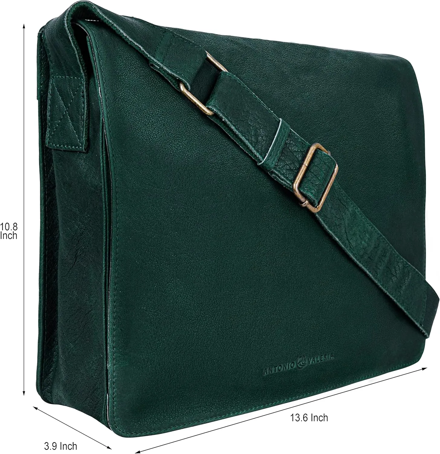 Antonio Valeria Albert Premium Leather Messenger Bag for Men