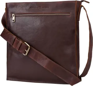 ANTONIO VALERIA Austin Premium Leather Messenger Bag for Men