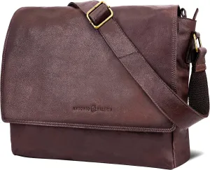 Antonio Valeria Robert Premium Leather Messenger Bag for Men