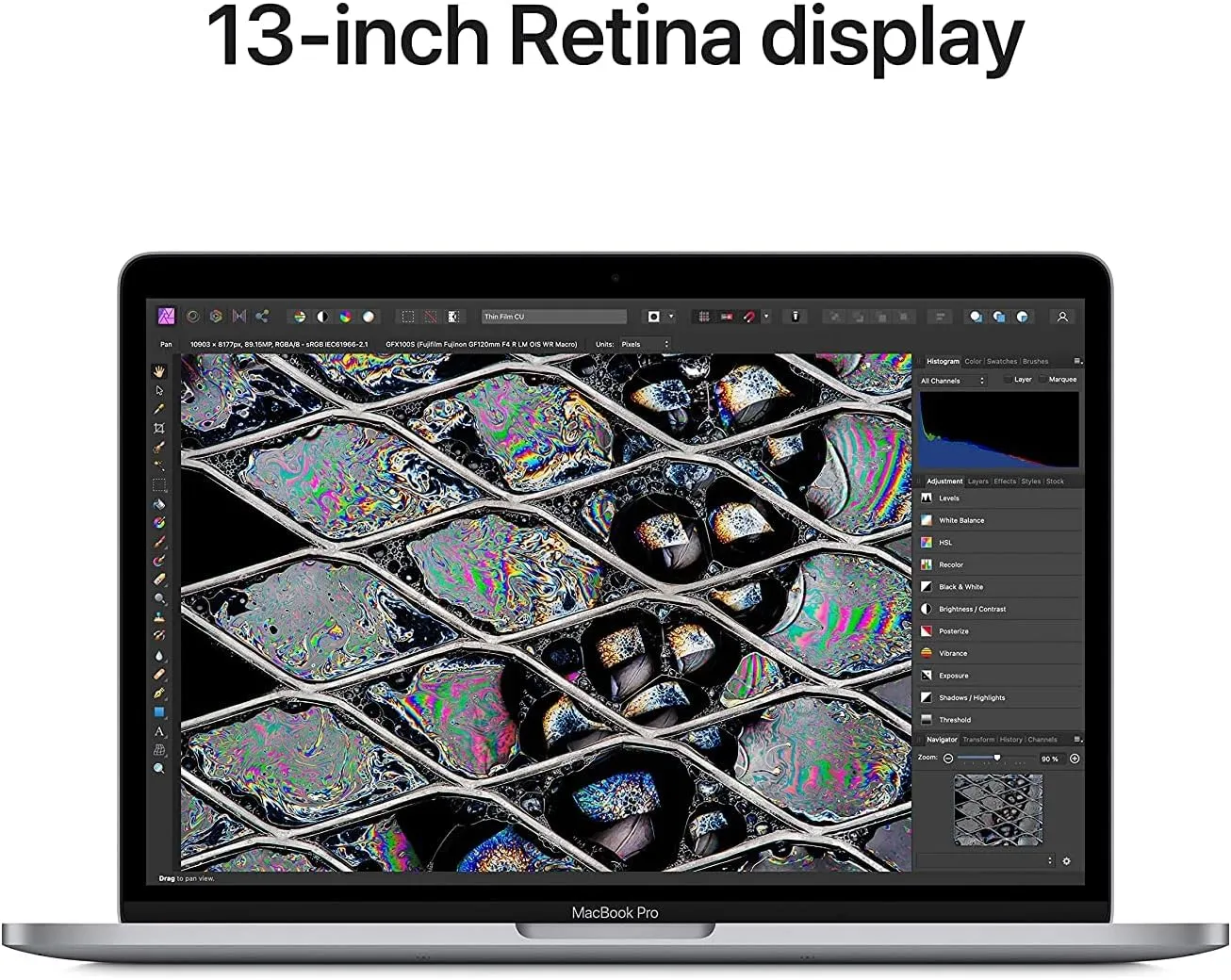 Apple 2022 MacBook Pro Laptop with M2 Chip: 13" Retina Display, 8GB RAM, 256GB ​​​​​​​SSD ​​​​​​​Storage, Backlit Keyboard, FaceTime HD Camera, Touch Bar; Silver (Renewed)