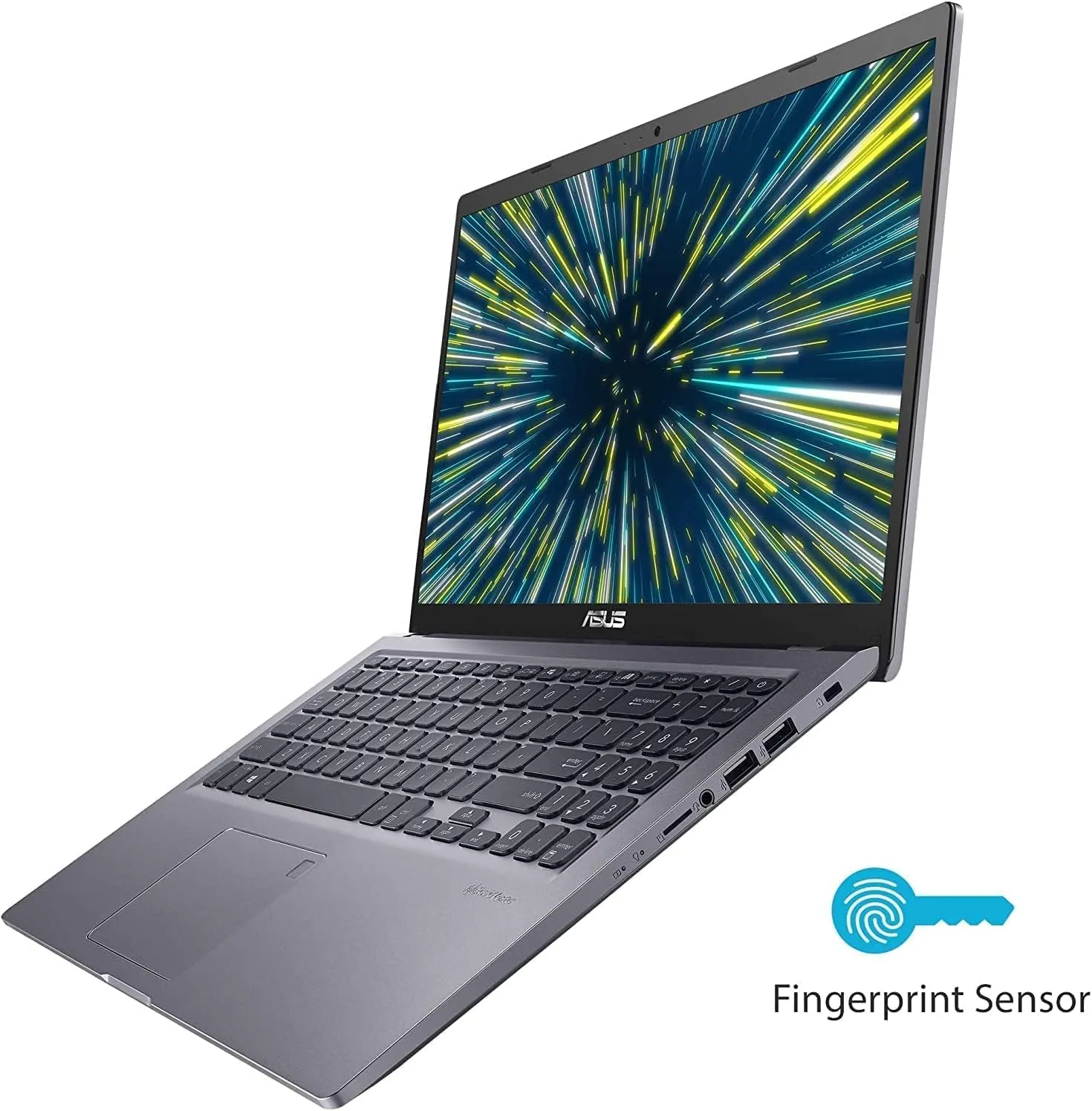 ASUS 2023 Vivobook 15.6" FHD Touchscreen Thin Laptop, Intel Core i3-1115G4 Up to 3.9Ghz, 12GB RAM,512GB PCIE SSD, HDMI, Fingerprint, Backlit KB, Windows 11S, Grey  GM Accessories
