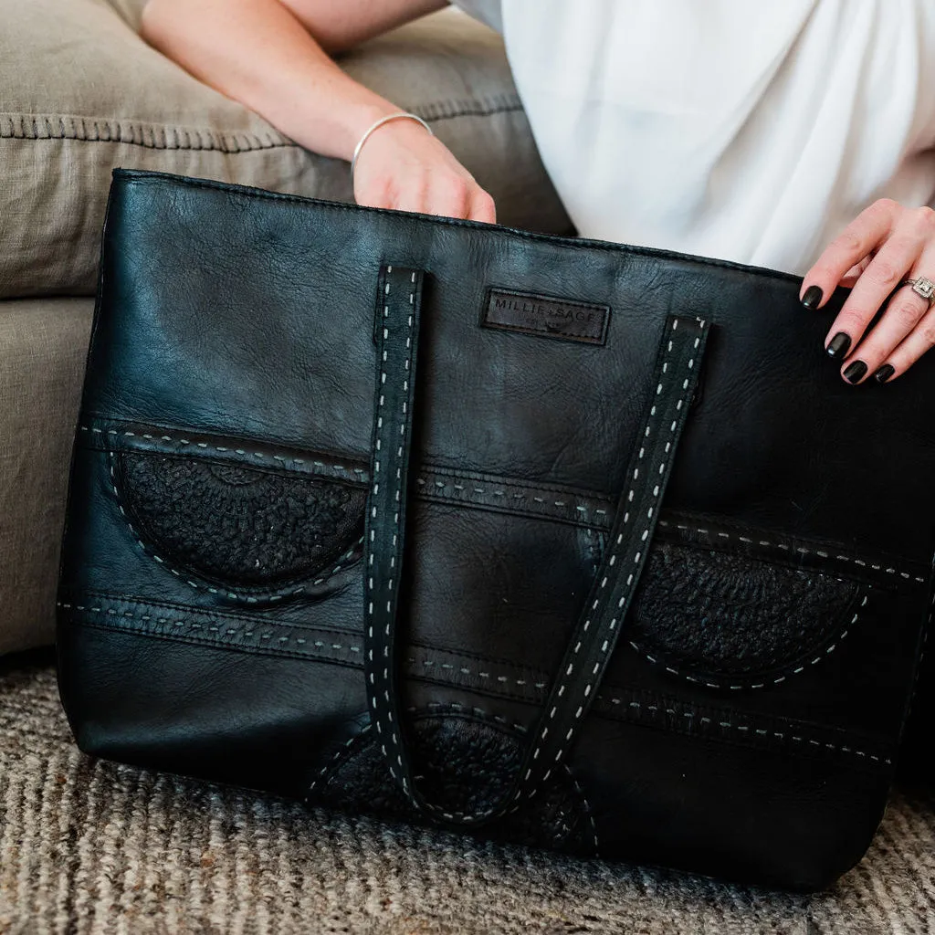 Ava - Decorative Tote Handbag