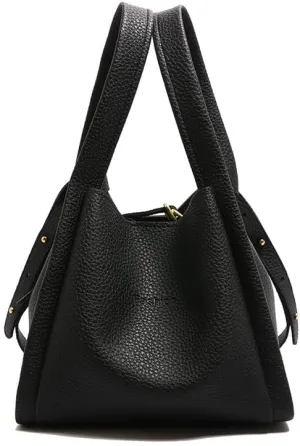 Axcone Vintage Bucket shaped Handbag - Large Capacity Casual Commuter Handbag with One Shoulder and Diagonal Span
