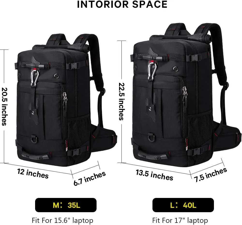 Backpack, for for 15.6 Great deal and Inch Fit Backpack on 35L) Durable Duffle Convertible Women(Medium Best-sellers Travel Carry Bag Men Laptop