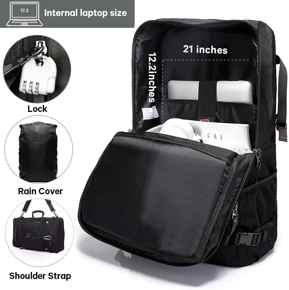 Backpack, for for 15.6 Great deal and Inch Fit Backpack on 35L) Durable Duffle Convertible Women(Medium Best-sellers Travel Carry Bag Men Laptop