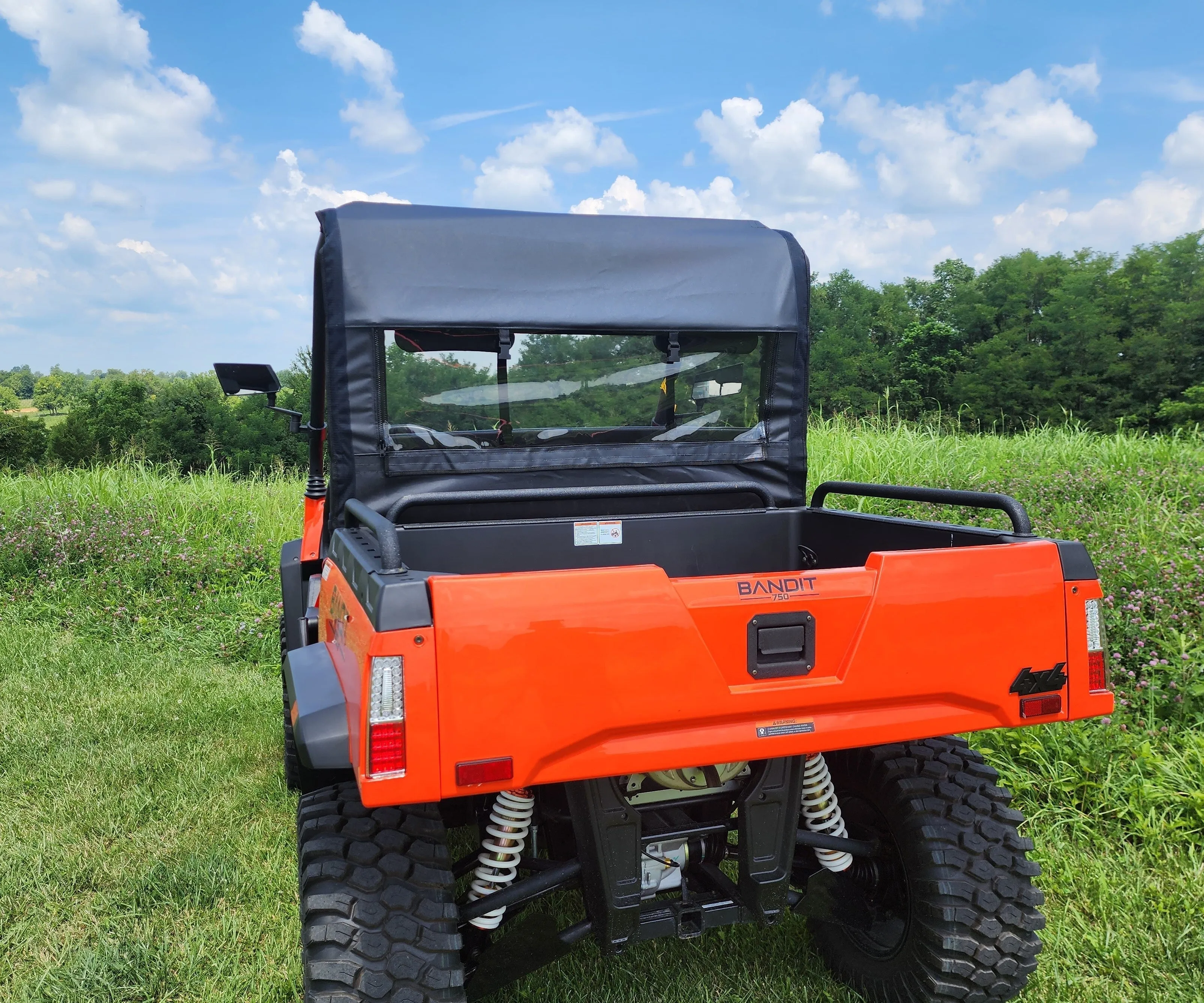 Bad Boy Bandit 750 - Full Cab Enclosure for Hard Windshield