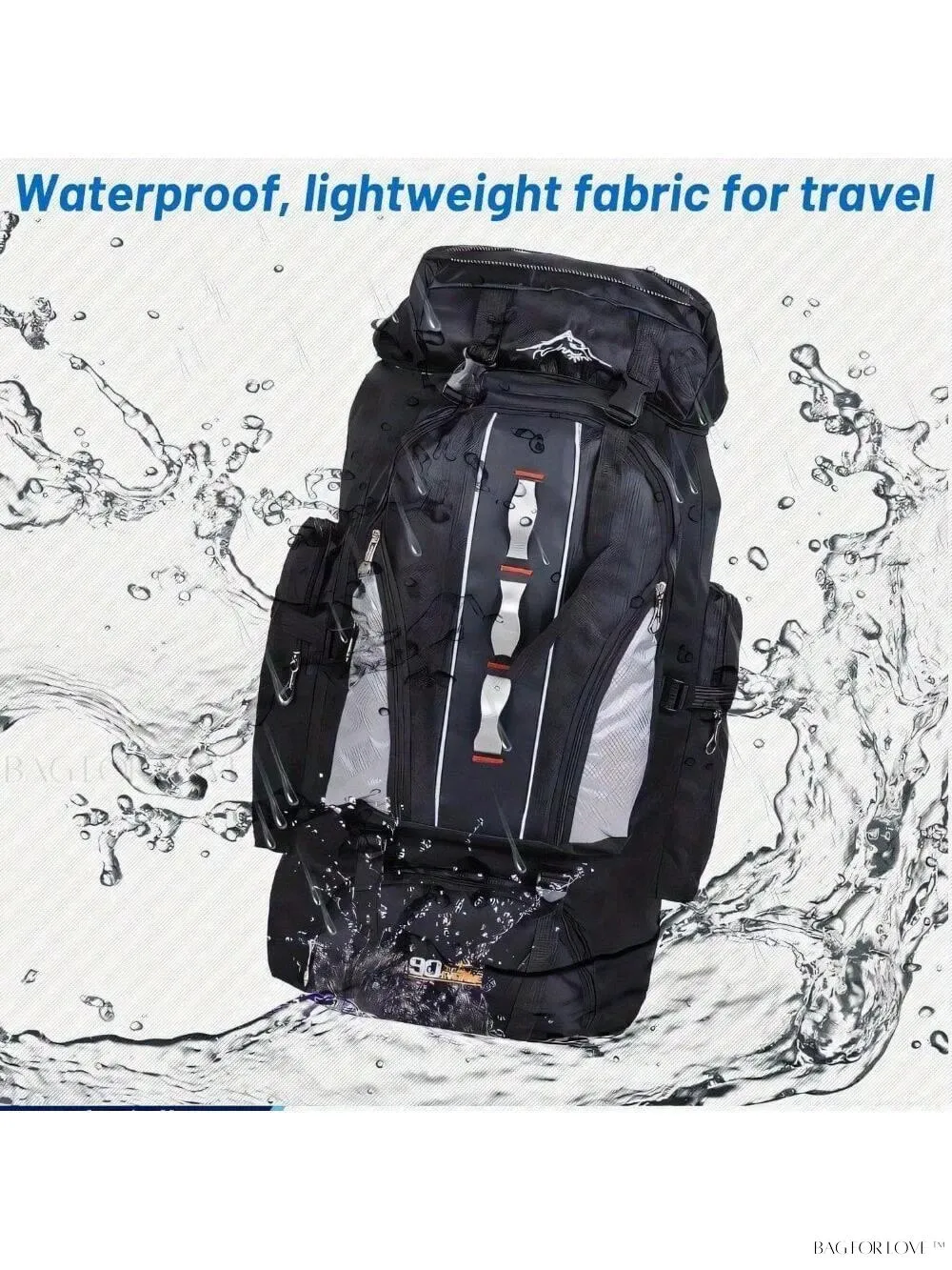 BagForLove - Waterproof Hiking and Camping Backpack for Adventure
