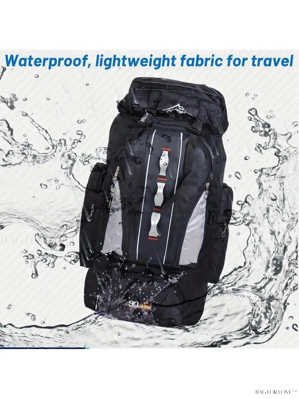 BagForLove - Waterproof Hiking and Camping Backpack for Adventure