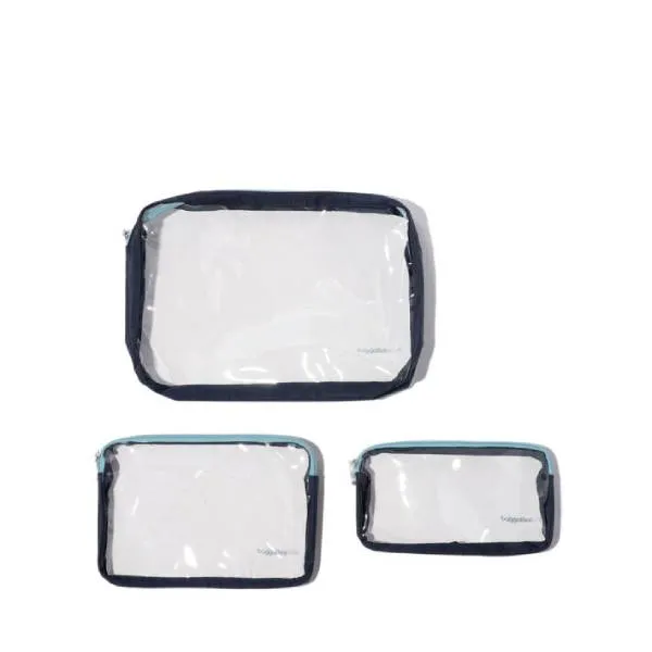 Baggallini Clear Travel Pouches