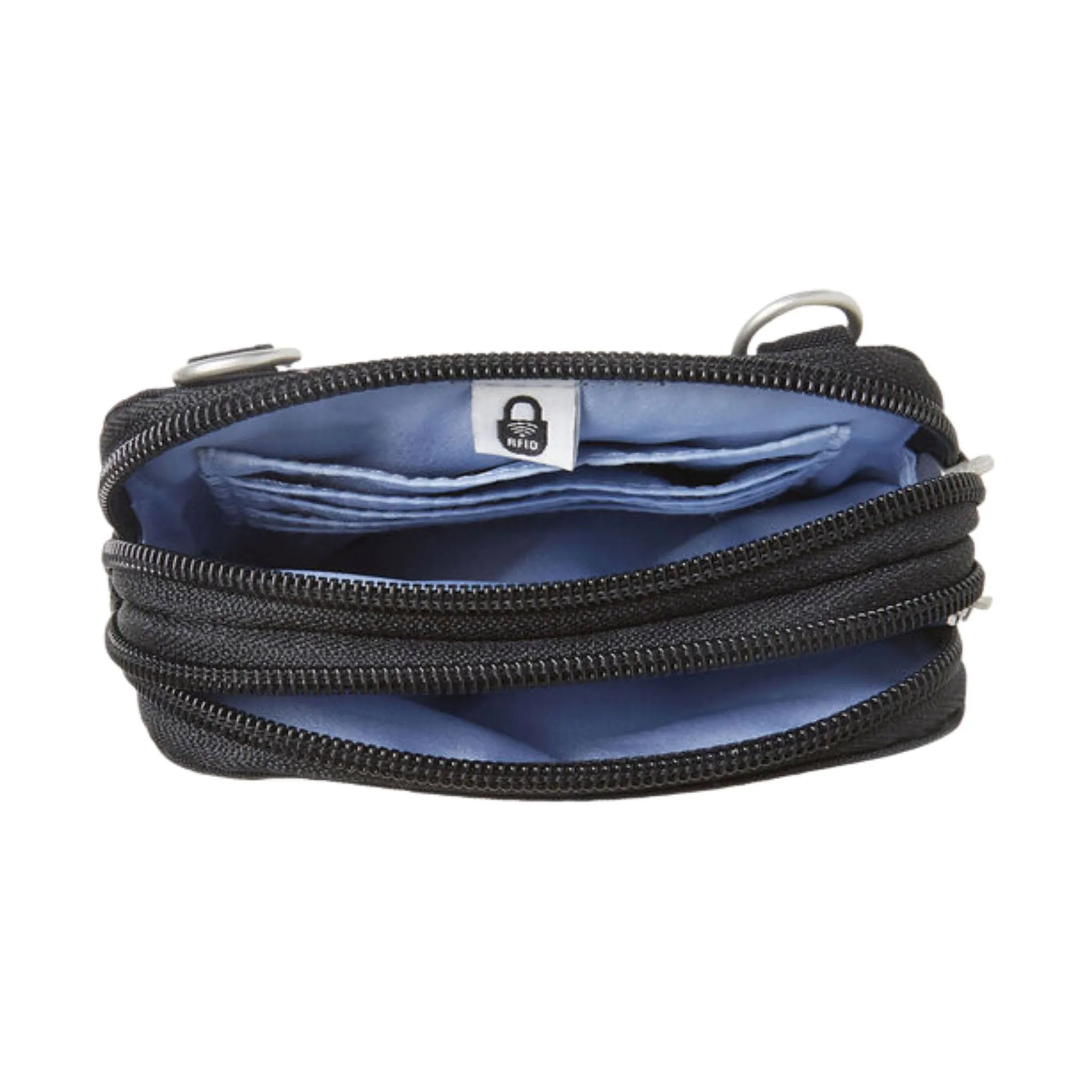Baggallini Take Two RFID Bryant Crossbody - Black