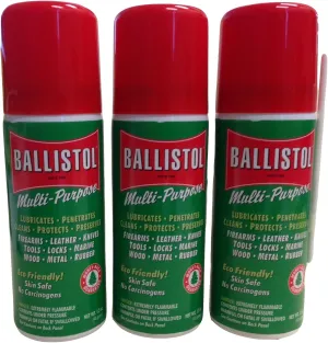 Ballistol Multi-Purpose Travel Size Non-CFC Aerosol Can Lubricant Cleaner Protectant 1.5 oz