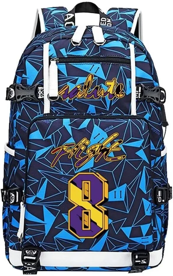Basketball KB24 Multifunction Backpack Travel Daypack Fans Bag For Men Women