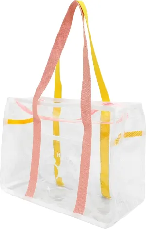 Beach Tote Bag for Women Capacity Handheld Bag Durable Shoulder Handbag for Toiletries Cosmetics and Beach Accessories for Travel and Pool Use