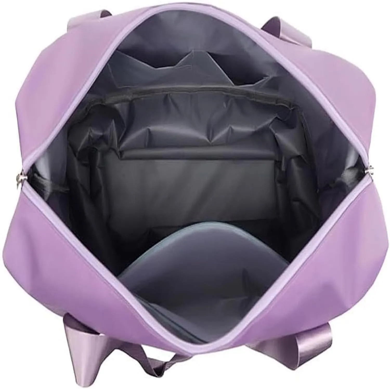 Beente Travel Bag With Wheels, 2025 New Large Capacity Travel Bag - Universal Wheel Removable, Camping, Weekend Trips (Dark Purple)