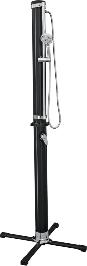 Bestway Flowclear SolarFlow 5 Gal Solar-Heated Outdoor Shower | Portable, Outside Shower Station Fixture | Great for Camping, Pool Area, Beach House