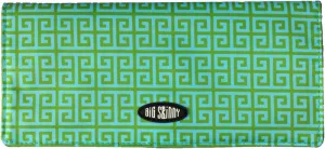 Big Skinny Women's Executive Bi-Fold Checkbook Slim Wallet, Holds Up to 40 Cards