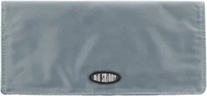 Big Skinny Women's Executive Bi-Fold Checkbook Slim Wallet, Holds Up to 40 Cards