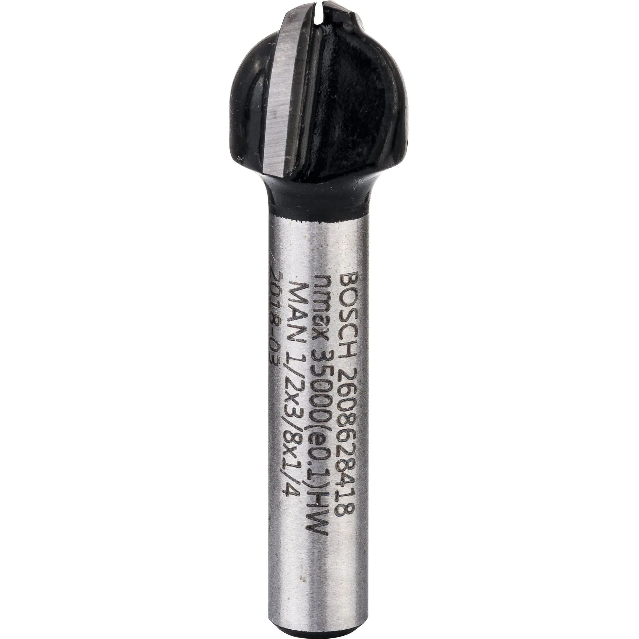 Bosch Professional Core Box Bit 1/4" R1 6.3mm D 12.7mm L 9.2mm G 40mm