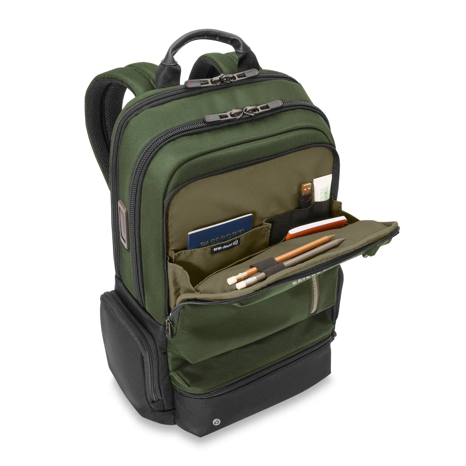 Briggs & Riley HTA Large Cargo Backpack - Forest