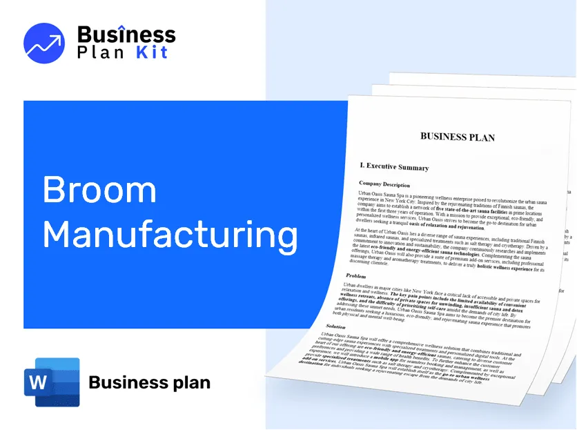 Broom Manufacturing Business Plan Example