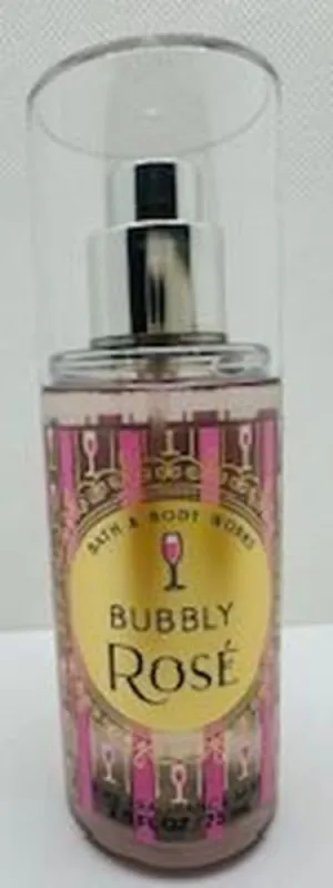 Bubbly Rose Fine Fragrance Mini Travel Purse Size Mist Spray 2.5 Ounce