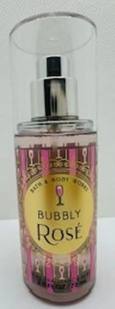 Bubbly Rose Fine Fragrance Mini Travel Purse Size Mist Spray 2.5 Ounce